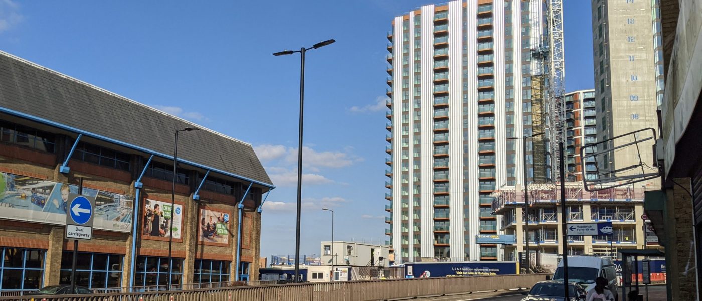 A look at new Woolwich riverside towers as the third rises - Murky Depths