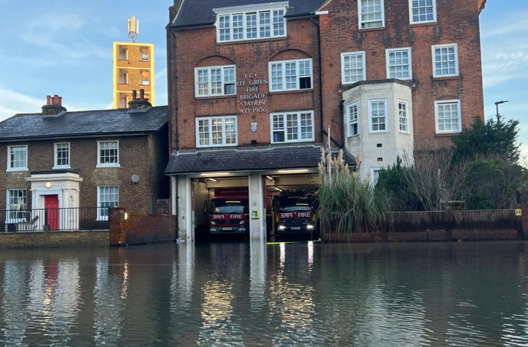Serious flooding hits Lee Green - Murky Depths